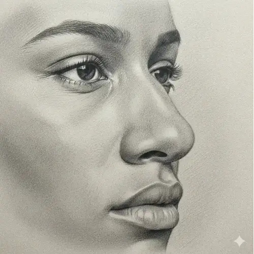 Nariz núbio como exemplo